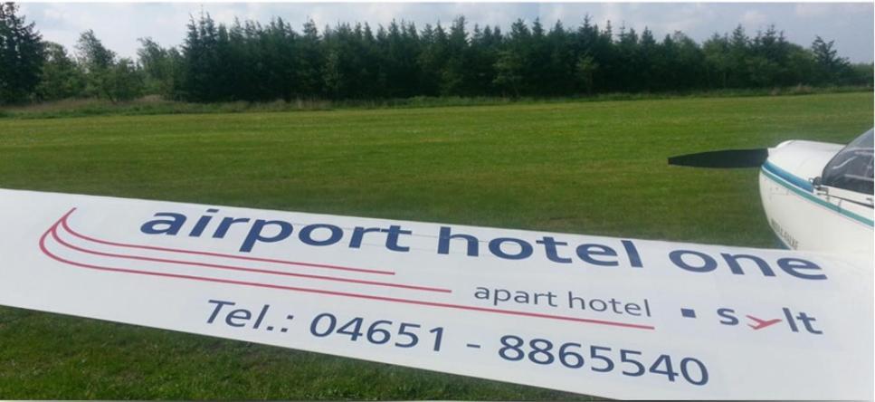 Airport Hotel One Aparthotel Sylt Kültér fotó